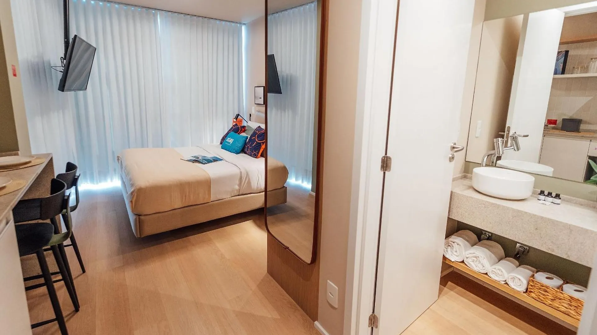 Fuji By Xtay - Apartamentos Completos No Centro De Floripa, Perto Da Beira-Mar Флорианополис Бразилия
